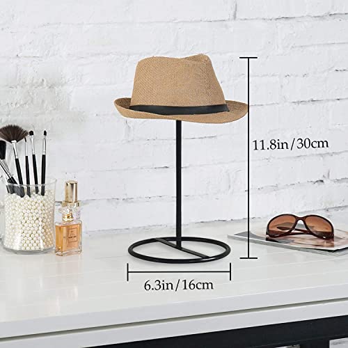 SZCXTOP Metal Wig Stand Holder,Hat Racks,Hat Display Stand,12 inch
