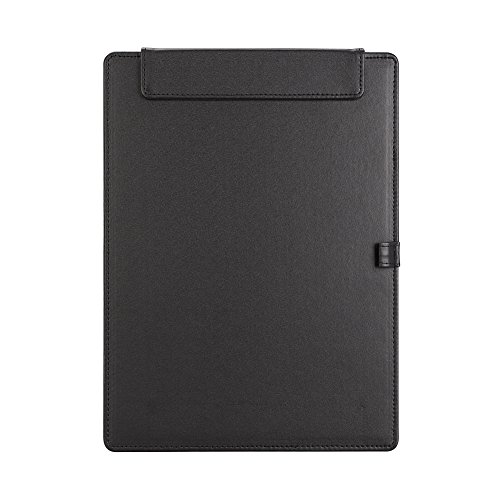 Clipboard PU Leather A4 A5 Conference Pad Padfolio Writing Pad Office Business Clipboard File Organizer Clip Folder Magnetic Hardboard with Pen Holder Loop