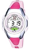 Kids Watch 30M Waterproof Sport LED Alarm Stopwatch Digital Child Wristwatch for Boy Girl Gift Pink