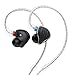 FiiO FH5 Best Over The Ear Headphones/Earphones Detachable Cable Design Quad Driver Hybrid (1 Dynamic + 3 Knowles BA) in-Ear Monitors (Black)thumb 2