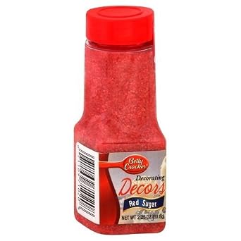 Betty crocker Red sugar decorating decors (071169710208)