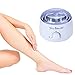 Wax Warmer,LuolLove Electric Mini Wax Melting Pot Professional at Home Hard Waxing Kit for Hair removal, with Adjustable Temperature Knob and AUTO Function (Pro Wax 100)