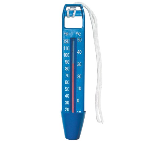 Poolmaster 18306 Jumbo Pool/Water Pocket Thermometer with Shatter-Resistant Body and Easy-to-Read display- Basic Collection