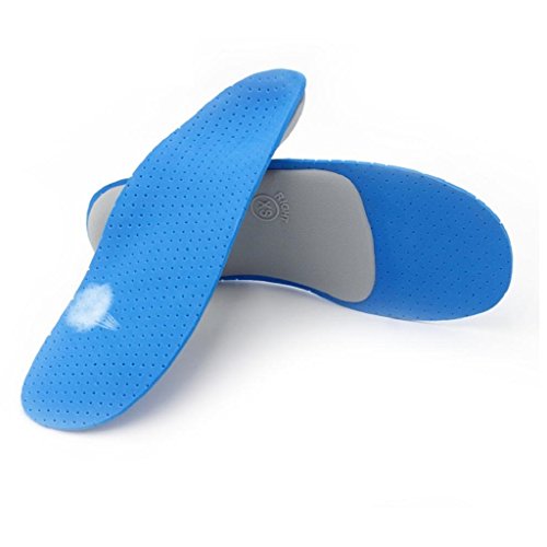 Dovewill 3D Orthotic Flat Foot Arch Support Shoe Insoles Full Length Breathable Memory Foam Pads - S