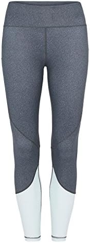 Women's Vie Active Riley 7/8 Workout Tight - Black Herringbone - US SIZE M