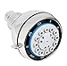 DRENCH'D™ - Fixed Shower Head High Pressure Multi Spray Settings; 2.5 GPM Flow Rate; Sealant Tape Included