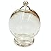 10pcs 20x12mm Cute Mini Clear Glass Globe Bottle with findings Set Glass Dome Cover Glass Vial Pendant Jewelry findings Supply (Silver)