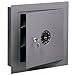 SentrySafe 7150 Dual Protection Wall Safe, 670 Cubic Inches, Gray