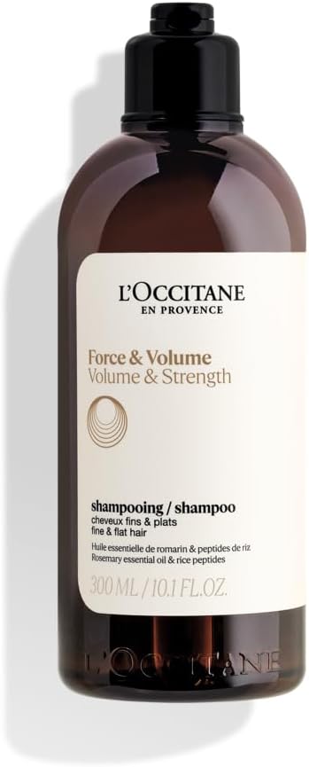 L'OCCITANE Volume & Strength Shampoo 300ml Silicone-Free Vegan Biodegradable