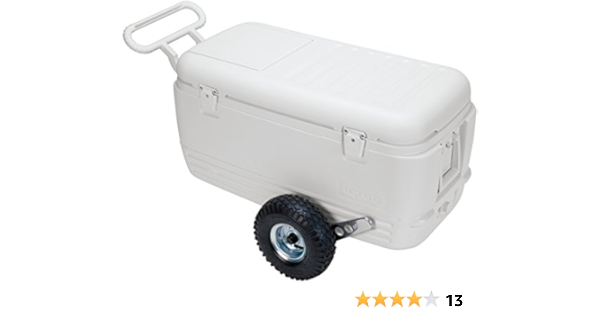 Igloo 100 - Nevera con Ruedas (Todo Terreno), Color Blanco ...