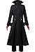 Ya-cos Persona 5 Protagonist Joker Cosplay Costume Coat Suit Jacket Outfit Top Attire Dress Up,Black,Large