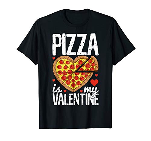 Pizza Is My Valentine T Shirt Valentines Day for Boys Kids