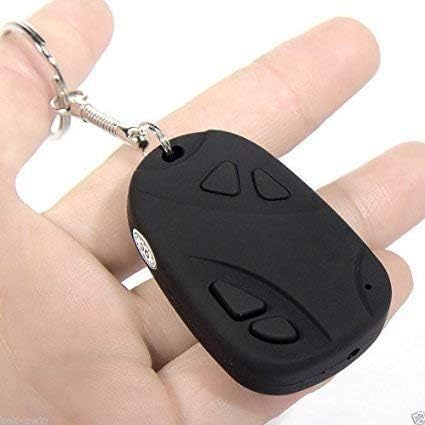 Lizzie Mini Spy Car Keys Camcorder HD Car Key Chain Camera