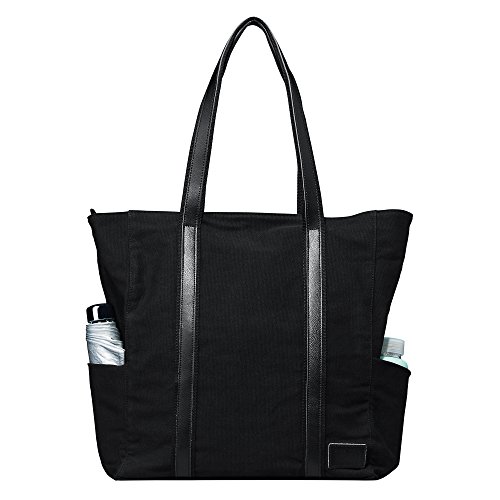 Laptop Tote Bag Computer Handbag 15.6 Inch for Women Canvas Work