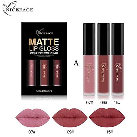 Rouge à Lèvres Mat Longue Tenue Coffret Rouge à Lèvres Mat