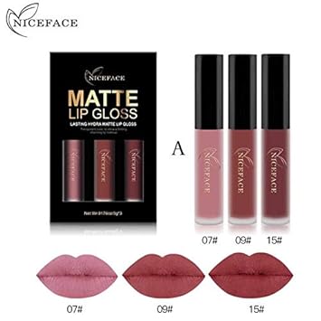 Rouge à Lèvres Mat Longue Tenue Coffret Rouge à Lèvres Mat