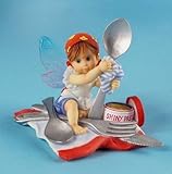 My Little Kitchen Fairies from Enesco Shiny Silverware Fairie Figurine 3.5 IN