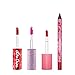 Lime Crime Limited Edition Best Of Lips Holiday Sets (Reds). Mini Velvetine, Diamond Crushers, Wet Cherry Gloss, and Velvetines Liner (Set of 4)