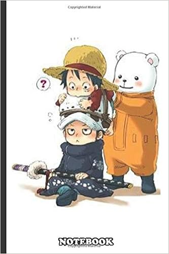 Notebook One Piece Lufy And Trafalgar Law Journal For Writing College Ruled Size 6 X 9 110 Pages Meed Mr Amazon Es Libros