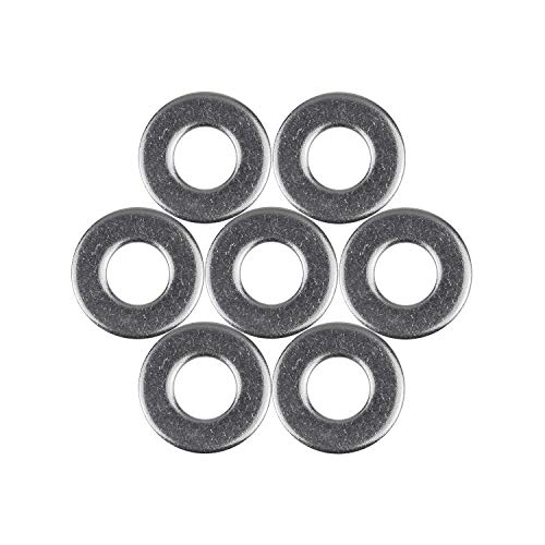 Favordrory 1/4" Stainless Flat Washer, 5/8" Outside Diameter, 304 Stainless Steel, 100 PCS