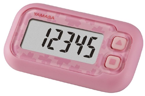 山佐 万歩計 ポケット万歩 らくらくまんぽ サクラピンクの商品画像