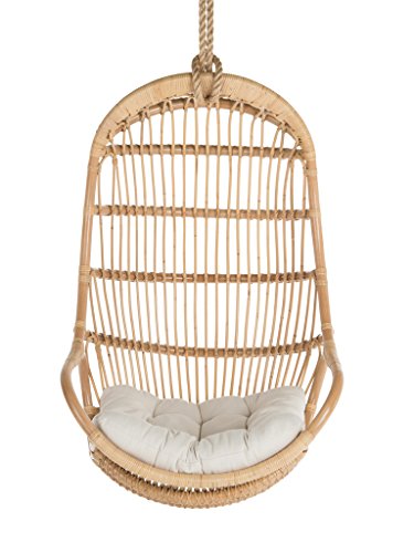 image for Kouboo Hanging Swing Chair, Large, Natural