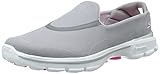Skechers Performance Women's Go Walk 3 Spring Lite Slip-On Walking Shoe,Gray,8.5 M US