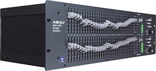 Ashly GQX-3102 2 Channel 1/3 Octave Graphic Equalizer