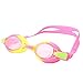 Kids Swim Goggles,Padida Swimming Goggles No Leaking Clear Vision, UV Protection,Anti-Fog , with Free Protection Case ,Nose Clip&Ear Plugs ,Special Designed for Kids Child (pink)