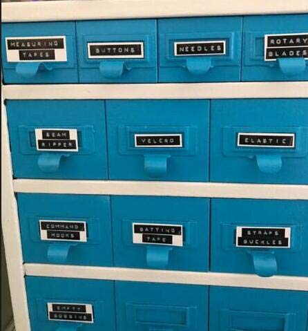6-Rolls Black Embossing Tape 3/8 Compatible Dymo Embossing Label Tape 9mm,Dymo 3D Plastic Embossing Labels Use for DYMO Embossing Label Maker DYM12966 Organizer Xpress Pro and More.