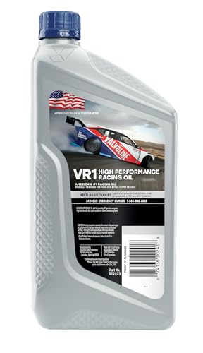 VALVOLINE VR1 RACING SAE 50 MOTOR OIL 1 QT