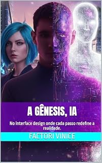 Livro A GÊNESIS, IA: No interface design onde cada passo redefine a realidade.
