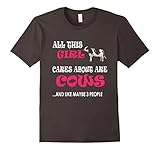 All This Girl Cares About Cows T-shirts