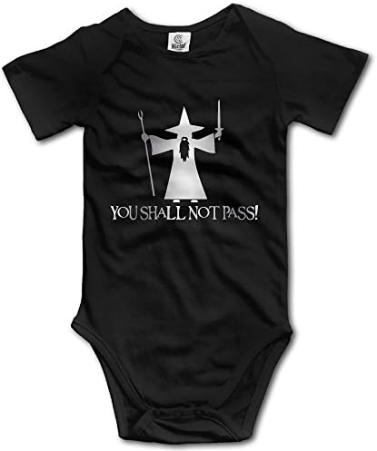Lord Of The Rings Platinum Style Baby Romper Jumpsuit Black