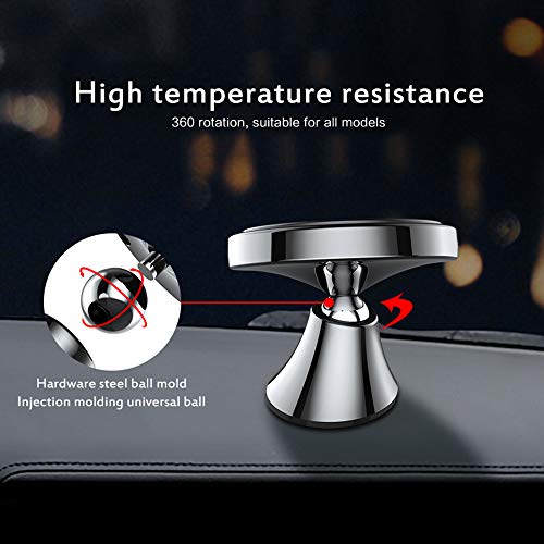 Wireless Charger, 10W Qi Fast Charging Nano Adsorption Car Mount, Air Vent Dashboard Phone Holder, Compatible with iPhone, Samsung & Other Devices That Support Wireless Charging