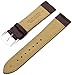 Hadley-Roma Men's MSM725RB 200 20-mm Brown Java Lizard Grained Leather Watch Strap