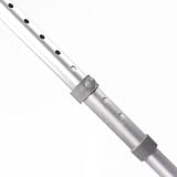 NRS Healthcare Double Adjustable Crutches with Comfy Handle Long Pair view 5