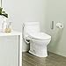 TOTO SW584#01 350e WASHLET Electronic Bidet Toilet Seat with Auto Open and Close and ewater+ Sanitization, Elongated, Cotton White