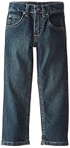 Lee Little Boys' Premium Select Straight Fit Leg Jeans, Quartz Stone, 4 Slim