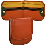 Monterey Collection Taxi Wallet (Tangelo)