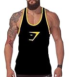 Tuesdays2 Men Gym Muscle Sleeveless Shirt Tank Top T-shirt Bodybuilding Sport Vest