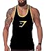 Tuesdays2 Men Gym Muscle Sleeveless Shirt Tank Top T-shirt Bodybuilding Sport Vest