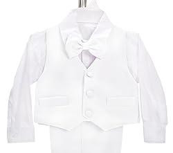 Dressy Daisy Baby Boy' 5 Pcs Set Formal Tuxedo