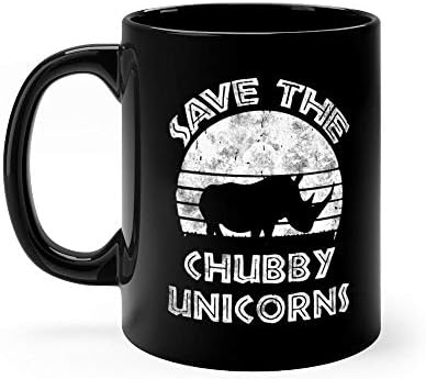 Save The Chubby Unicorns 2019 white Mug Coffee Mug 11oz Gift Tea Cups 11oz Ceramic Funny Gift Mug Novelty Father's Day Gifts for Mom Dad Birthday Gifts Mug for Men Women