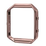 bayite Replacement Accessory Steel Frame for Fitbit Blaze Smart Watch Coffee Brown