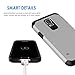 JETech Case for Samsung Galaxy S5, Protective Cover (Silver)