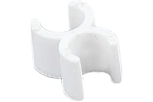 Novelty Lights WFC-1/4 Wire Frame Christmas Light Clip, 1/4" Clips, Made for Wire Frames to Hold Mini Lights, 250 Pack