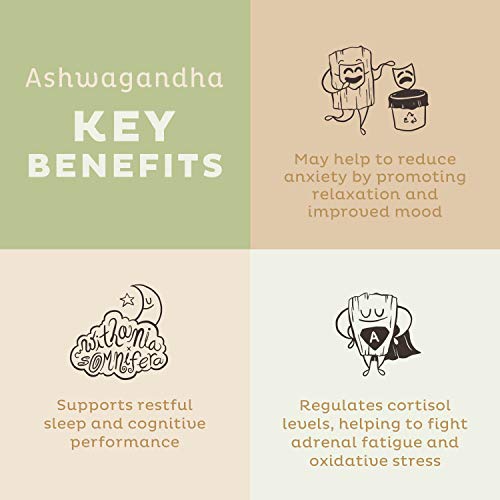 Ashwagandha Powder - Pure Ashwagandha Root Powder - Organic, Vegan, Non-GMO, Gluten-Free