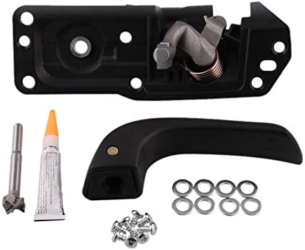 SEN Car Replacement Interior Inside Door Handle Repair Kit Left Driver black