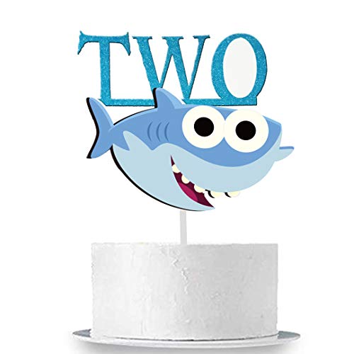 3 GmakCeder+Shark+Birthday+Cake+Topper